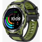 LinkTech S93 Premium Süper Amoled Lt Watch Akıllı Saat - 41 - 45 mm - Asker Yeşili