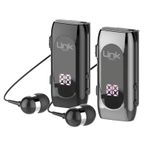 LinkTech V80 Bluetooth Kulaklık Ekranlı Makaralı Titreşimli siyah