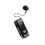 Linktech V80 Makaralı Titreşimli 20 Saat Silikonlu Bluetooth Kulaklık Siyah
