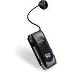 LinkTech V80 Pro Makaralı Titreşimli Kulaklık Siyah Kulakiçi Bluetooth 5.2 Özellikli