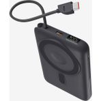 LinkTech WP25 Premium Magpro 15W 10000 Mah Wireless Powerbank (Gri)
