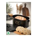 linmetal Metal Kapaklı Ekmeklik (Bread Baskılı)