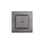 Linnera Life USB Konnektör Granit Gri