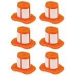 LINNIW Vakum Değiştirme Filtresi HHVKF10 BLACK+DECKER El Süpürgesi ile Uyumlu, HHVK320J10, HHVK515J00FF, HHVK515JP07 Modelleri için Uygun, 6'lı Paket