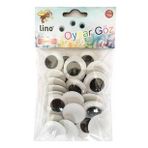 Lino 28 mm Çapında 30 Adet Oynar Göz