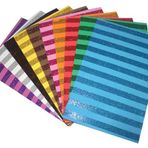 Lino 2801j-1 A4 Simli Çizgi Desen 10 Renk Eva