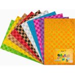 Lino 2801j-3 A4 Simli Kare Desen 10 Renk Eva