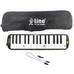 Lino 32 Tuşlu Melodika Bez Çanta siyah