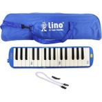 Lino 32 Tuşlu Melodika Mavi Bez Çanta ile 32 Tuşlu Eğlenceli Müzik Deneyimi