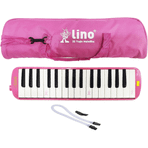 Lino 32 Tuşlu Pembe Bez Çanta Melodika