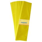 Lino 50 cm x 2 m 10'lu Sarı Lüx Krapon Kağıdı