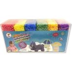 Lino 6x10 gr Renkli Kurumayan Köpük Oyun Hamuru