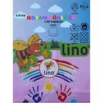 Lino Boyama Önlüğü 4-6 Yaş Su Geçirmez Resim Önlüğü - Açık Pembe