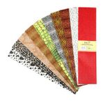 Lino Desenli Krapon Kagidi 5 Desen 5 Li Paket 50X200 Cm