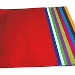 Lino Eva 50 x 70 cm 10 Renk 2 mm Simli Yapışkanlı