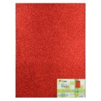 Lino Eva 50X70 2Mm Simli Kırmızı Rbe-504