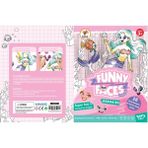 Lino Funny Faces Stickerlı Boyama Kitabı Deniz Kızı - YOK