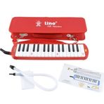 Lino LN-32 32 Kırmızı Tuşlu Çantalı Melodika