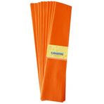 Lino Lüks Krapon Kağıdı Turuncu 50 CM X 2 Metre