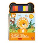 Lino Parmak Boyama Aktivite Kitabı // Animal