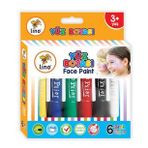 LİNO YÜZ BOYASI 6LI (YIKANABİLİR)