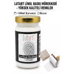 Linol Mürekkebi 100 Ml 1 Adet Lutart Linol Baskı Boya Mürekkebi Blok Baskı Sanat Su Bazlı Matbaa Mürekkebi Hobi