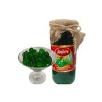 LİNORA Yeşil Kiraz Şekerleme Kavanoz 500gr