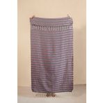 Liny %100 Pamuk Peştemal Mor 90x170