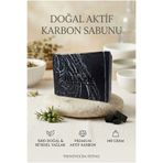 LIO NATURALS Doğal Aktif Karbon Sabunu Siyah Nokta Eğilimli Ciltler İçin Derin Gözenek Temizliği 140g