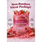 Liochea Çilek Özlü Body Scrub Besleyici Arındırıcı Batık Karşıtı Yoğun Nemlendirici Vücut Peelingi 300 gr
