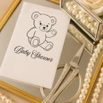 Lion Baskı ve Organizasyon Kişiye Özel Baby Shower Peçetesi – Ayıcık Temalı Sevimli Parti Peçetesi 20 Adet - Beyaz