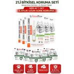 LİON PAW 2'li Set Köpek 20-40 Kg Bitkisel İç Dış Anti Parazit Ense Bitkisel Damla Seti - 5 Damla 5 Tablet