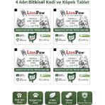 Lion Paw Bitkisel Kedi ve Köpek Parazit Tableti 4 Adet Tablet - Yeşil