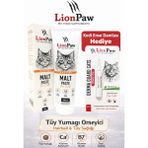 Lion Paw Kedi Malt Macunu 100G Tüy Yumağı,kusma Önleyici,taurin,biotin Sindirim Destekli Ense Damla Hediye - 100 GR