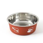 Lion Pet 12 cm İçi Çelik Köpek Mama Kabı