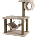 Lion Pet Kedi Tırmalama Hamaklı 86 cm - Krem
