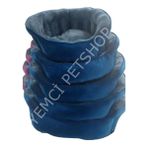 LİON PET MAVİ İSTRİDYE PELUŞ KÖPEK YATAĞI L 70*60 CM