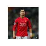 Lion Spor Manchester United. Ronaldo 2008 Moscow Finali Kırmızı Retro Yetişkin Forması Uzun Kollu kırmızı 2