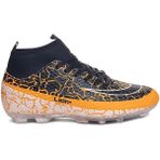 Lion Super Mercury Bilekli Çoraplı Krampon Futbol Ayakkabısı LİON-1071-KR - Hardal