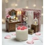Liondes Candles Pembe Şekilli Mum - 1 Adet