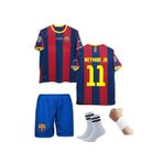 LİONEL NEYMAR JR BARCELONA.2011 SEZON RETRO ÇOCUK FORMA TAKIMI 4 PARÇA 654FGAIFGFG4