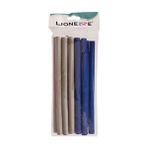 Lionesse 3015 Sosis Bigudi Mavi - Gri 12 Adet