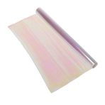 LIOOBO 100 x 30 cm Araba Far Koruyucu Film Bukalemun Renk Değiştiren Renk Tonlama Vinil Sarma (Çok Renkli Şeffaf)