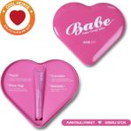 Lip Balm Pembe Kalpli Pr Kutulu I Cotton Candy Glaze I Nemlendirici I Dudak Parlatıcı I Simli Tint