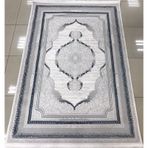 Liparis Halı Toscana 314gm Serisi Triko Akrilik Salon Oturma Yatak Odası Halısı Gri - Mavi