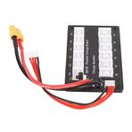 LiPo Paralel Şarj Kartı, 7.4V Denge Şarj Plakası 3Pin 4mm Muz Fişi 2S 3S Pil Için Fonksiyonel Güvenli