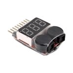 Lipo Tester Batarya Pil Voltaj Seviye Voltmetre Aleti