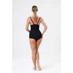 Lipoteks Mayo Tipi Abdominal Liposuction Korse - Siyah - XL