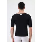 Lipoteks Uzun Jinekomasti Yeleği Liposuction Korsesi - Siyah - 3XL