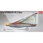 Lippisch P.13a Ramjet Pm Model Savaş Uçağı Demonte Plastik Maketi